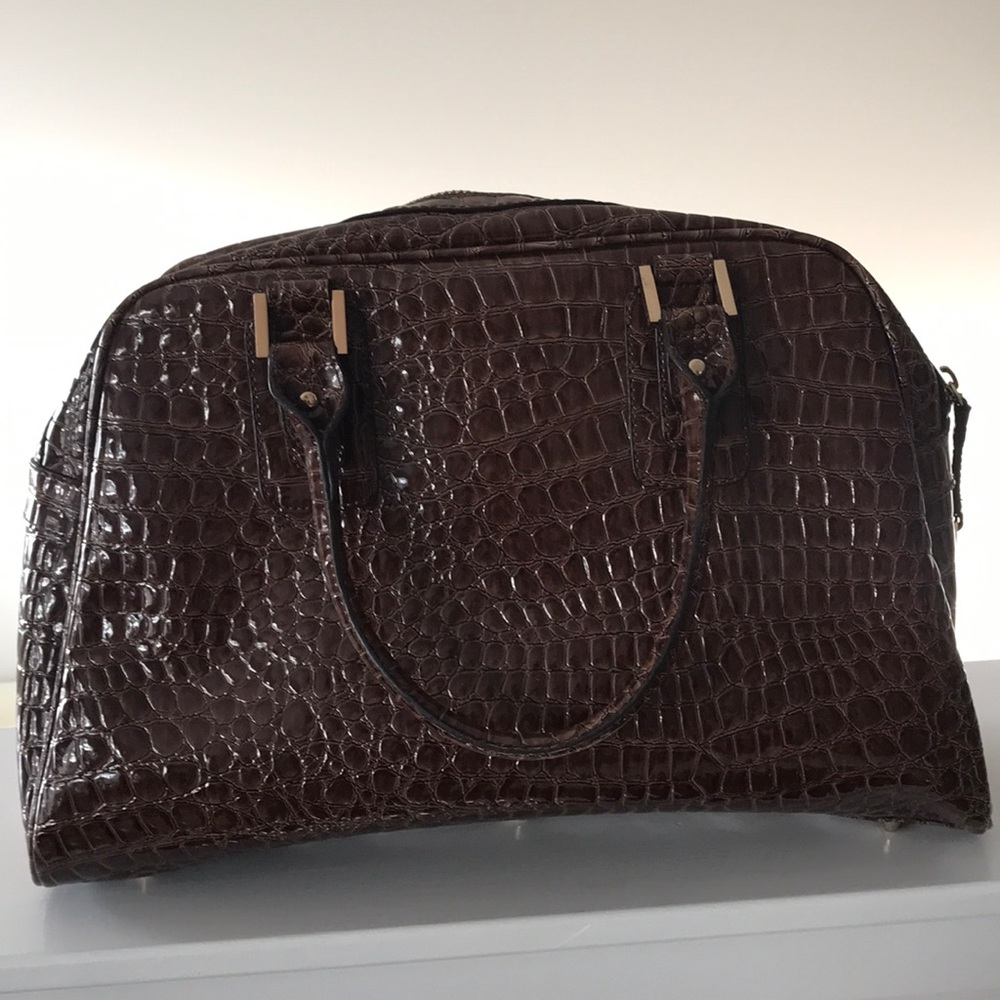 G By Guess Large Tortoise Shell Handbag (Like New) - image 4